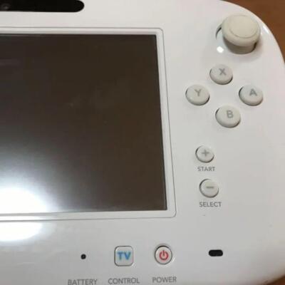 Wii U Video Game Console 32GB and Game-pad SET white SHIRO USED