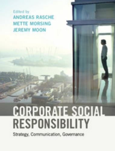 Corporate Social Responsibility Strategy Communication Governance 9781107114876