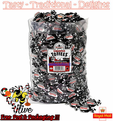 Walkers Nonsuch Lakritz Toffees verpackt Süßigkeiten Pick N Mix traditionelle Party