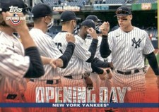2022 Topps Opening Day Opening Day #OD1 New York Yankees