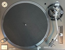 High Quality Black Carbon Fiber Turntable Slip-Mat 2mm Thickness 12"