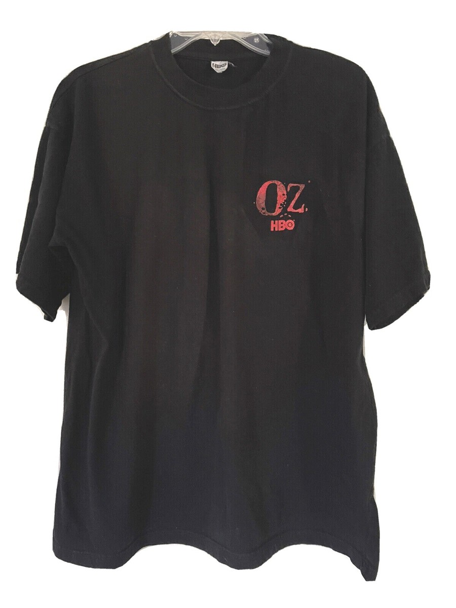 OZ 1997 Vintage Promo Shirt Watch Your Back HBO Exclusive