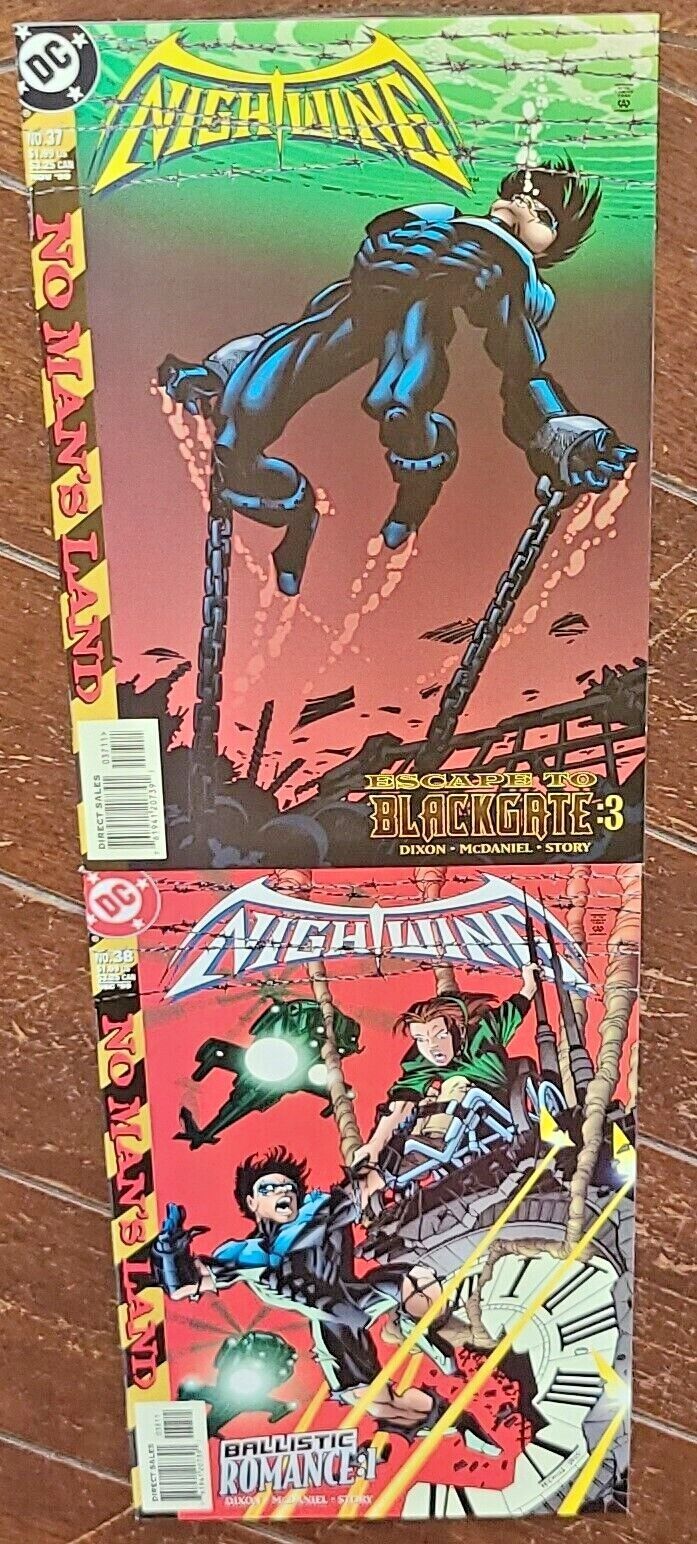 Nightwing #37 & #38, (1999, DC): No Man's Land!