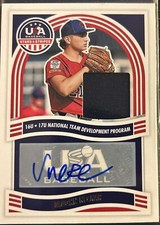 2024 Panini USA Stars & Stripes VAUGHN NECKAR Auto Relic Jersey Autograph