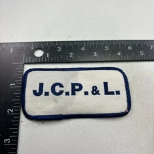 Vintage JCP & L (? JERSEY CENTRAL POWER & LIGHT ?) Advertising Patch C28W