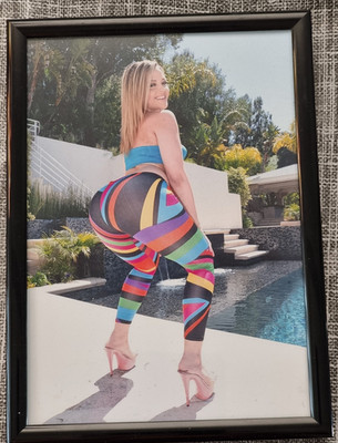 Alexis Texas gerahmter Druck Promi Model Internet Star Kunst Nudel Kunst 5x7