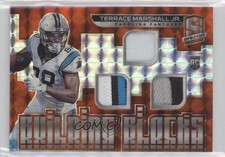 2021 Spectra Building Blocks Neon Orange Prizm 6/10 Terrace Marshall Jr 0p73