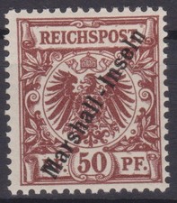 === Dt. Kolonie MARSHALL-INSELN Mi. 12 postfrisch **, Kat. 140&euro; ===