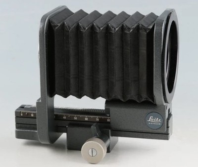 Leitz Leica Focusing Bellows II with 16558 ring, mint, box, instructions