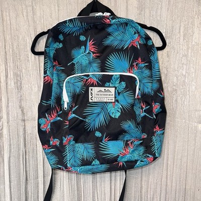 NEW Kavu True Outdoor Wear Tropical Floral Design Hawaiian Paradise Backpack Bag