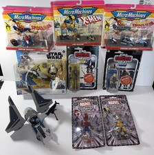 Marvel & Star Wars Figure Lot Micro Machines X-Men Spider-Man + More New Sealed