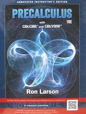 Precalculus 10th Edition Annotated Instructor's Edition Ron Larso