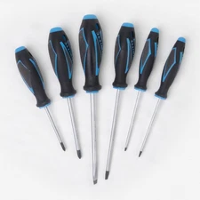 Witte Maxx Plus Slotted and Phillips Screwdriver Set, 6 Pieces, Medium