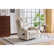 Power Lift Recliner Chair Sofa with Massage and Heat for Big and Tall Elderly