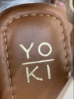 Yoki Womens Helena Tan Open Toe Flat Adjustable Strappy Sandals Size 7.5 — photo 5