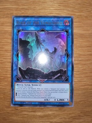 Rock of the Vanquisher WISU-EN022 Ultra Rare English 1st Edition Yugioh