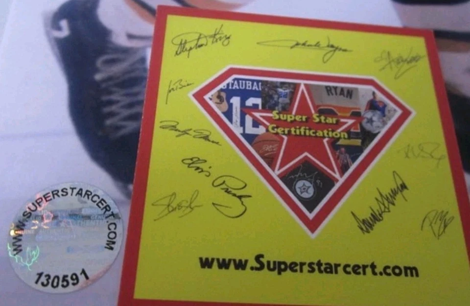 Foto autografiada 8,5x11 firmada a mano de Phil Phillip Esposito NHL Boston Bruins  Foto 3 de 3