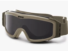 ESS Profile NVG Terrain Tan 499 Military Goggle Eyewear 740-0127 Clear & Grey