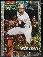 Colton Cowser 2026 Topps Series 1 #166 Celebration Confetti Foil - Baltimore