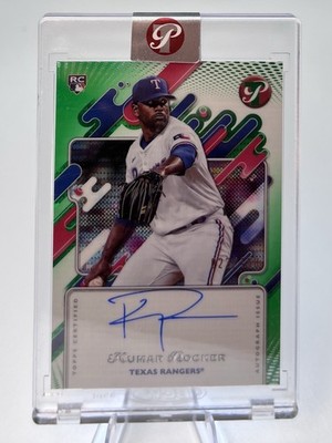 2025 Topps Pristine AUTO Kumar Rocker #PA-KR, Green 023/150 