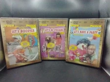 Let's Discover: Explorer Series Volumes 2-3-4 (DVD) Let's Be Friends Have Party
