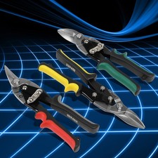 3 Pcs X 10 in. Aviation Tin Snip Set Straight Left Right Cut Metal Shear Cutter