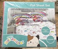 Original Squishmallows 3-Piece Full Sheet Set