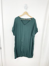 Madewell XXL Green Short Sleeve Shift Dress Women’s 2XL