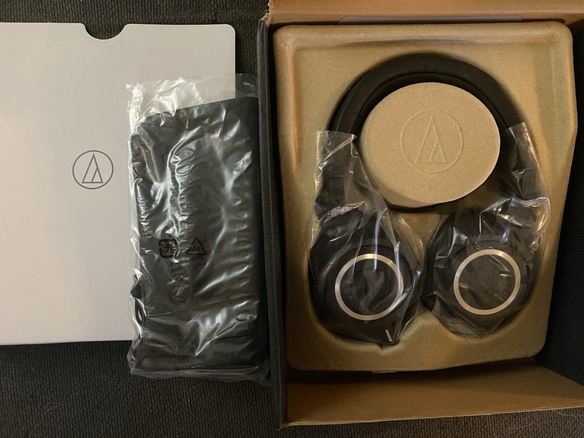 Audio-Technica ATH-M50X Professional On The Ear Headphones - Black