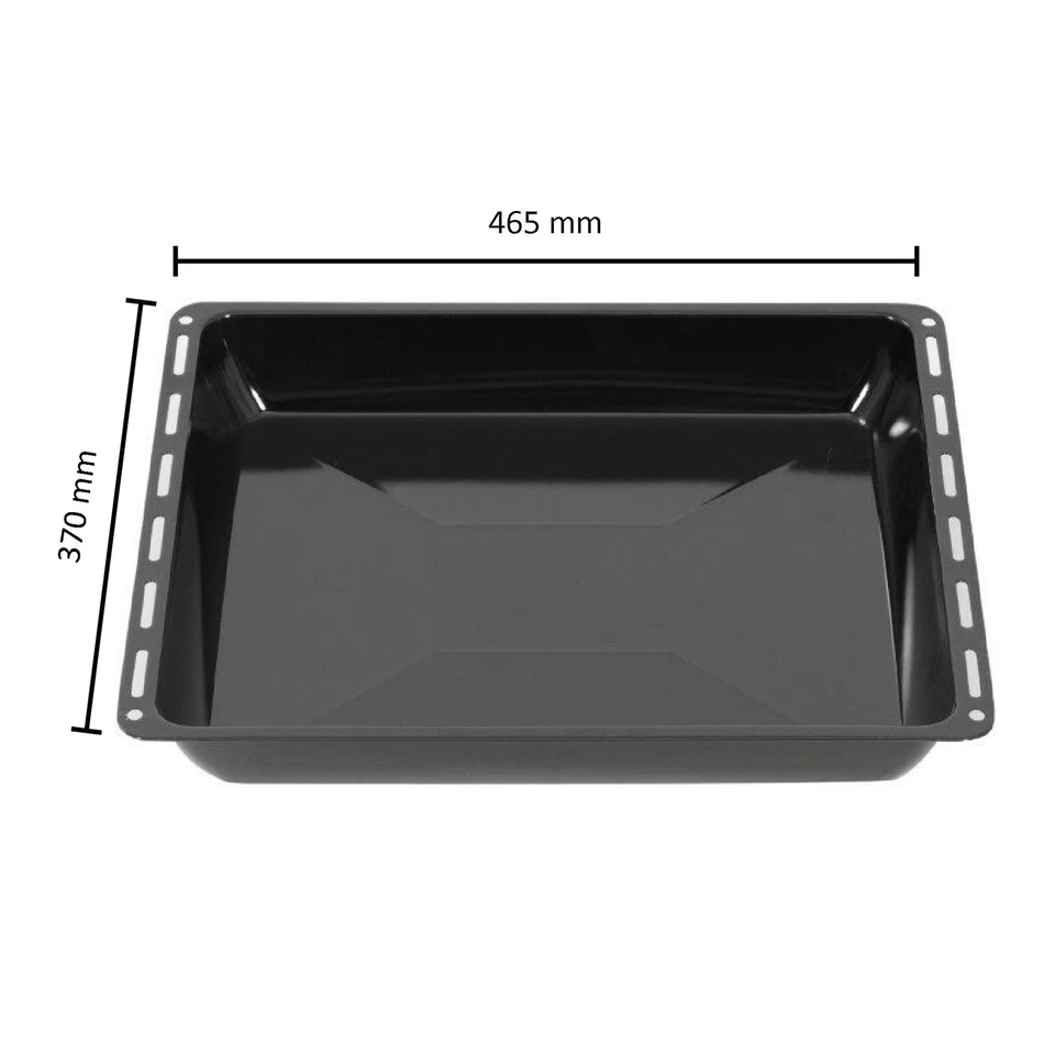 465 x 370 x 30 und 60 mm Backblech Set Passend für Bosch Neff Constructa 2er ... - Bild 2 von 4