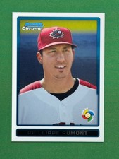 2009 Bowman Baseball Chrome WBC Prospects #BCW2 Phillippe Aumont