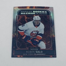 2021-22 O-Pee-Chee Platinum Rookie Hot Magma Robin Salo #344/499 NY Islanders
