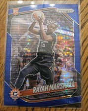 2025 Panini Prizm WNBA Rayah Marshall #47 Blue Pulsar /199 Sun Rookie Card