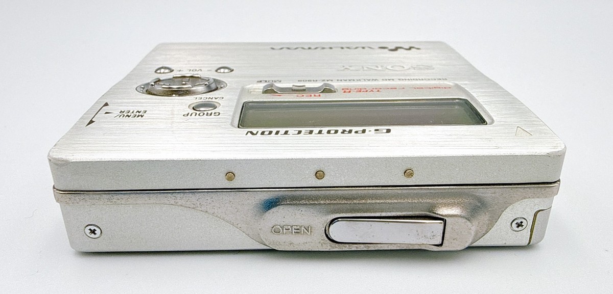 SONY MZ-R909 Silver Walkman Portable MD Player Recorder MDLP