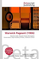 Warwick Pageant (1906) Lambert M. Surhone (U. A.) Taschenbuch Englisch 2026