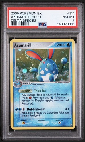 Azumarill graded PSA 8 for sale on eBay