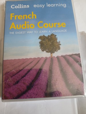 FRENCH CD AUDIO COURSE COLLINS EASY LEARNING LANGUAGE NEW SEALED 6 DISCS+2 BOOKS