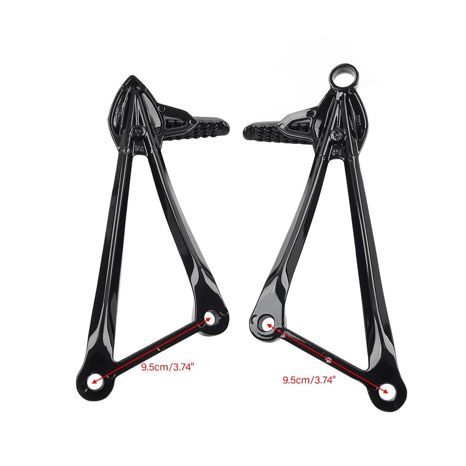 Passenger Footpegs Bracket For Kawasaki Ninja ZX10R, ZX6R, ZX636
