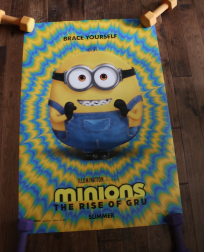 Minions The Rise of Gru 2020 Original Movie Poster 27x40 Rolled Double Sided