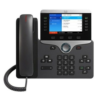 Cisco CP-8851-K9= 5 Line IP UCM Phone 5'' LCD 2 RJ45 PoE Ready, Requires License