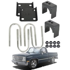 munirater Rear Axle Flip Kit 5 Inch Drop Replacement for 1973-1987 C1500 C10...