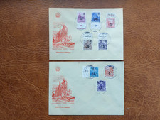 FDC DDR Mi. 435-42 F&uuml;nfjahrplan (III) - Posttarifsenkung komplett auf 2 Briefen