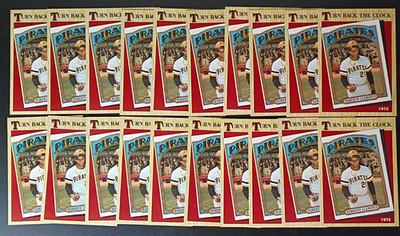 20)1987 Topps #313 Turn Back the Clock ROBERTO CLEMENTE Pittsburgh Pirates NM/MT