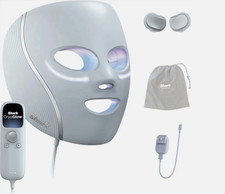NEW Shark CryoGlow LED Face Mask w/ Storage Bag Anti-Aging Skincare FW312 - NEW