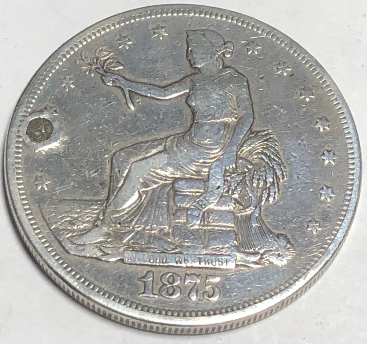 Carson City Silver 1875 Year US Trade Dollars (1873-1885) for sale