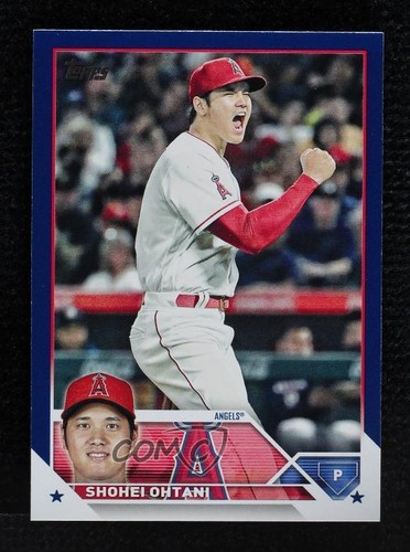 2023 Topps Series 1 Retail Royal Blue Shohei Ohtani #17 10cn