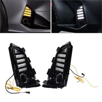 Tagfahrlicht Blinker Licht Für Toyota Yaris Ativ Vios 2022-2023 Weiß + Gelb