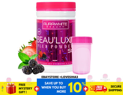 Aura White BEAULUXE SC+ Collagen Stemcell 15X L-Glutathione Whitening Detox