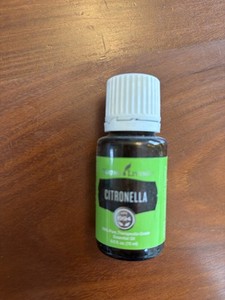 Young Living Citronella Essential Oil Bottle Scent Citronella Type MPN 994