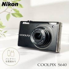Nikon COOLPIX S640 Compact Digital Camera with Charger Tested Condition